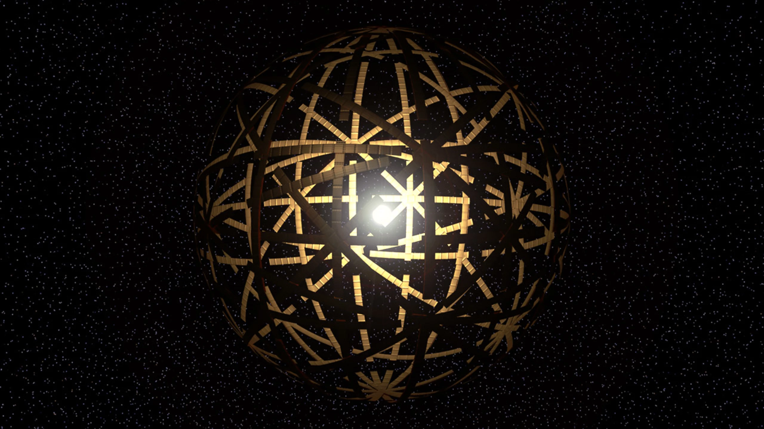 A Dyson Swarm Superstructure 21983905140