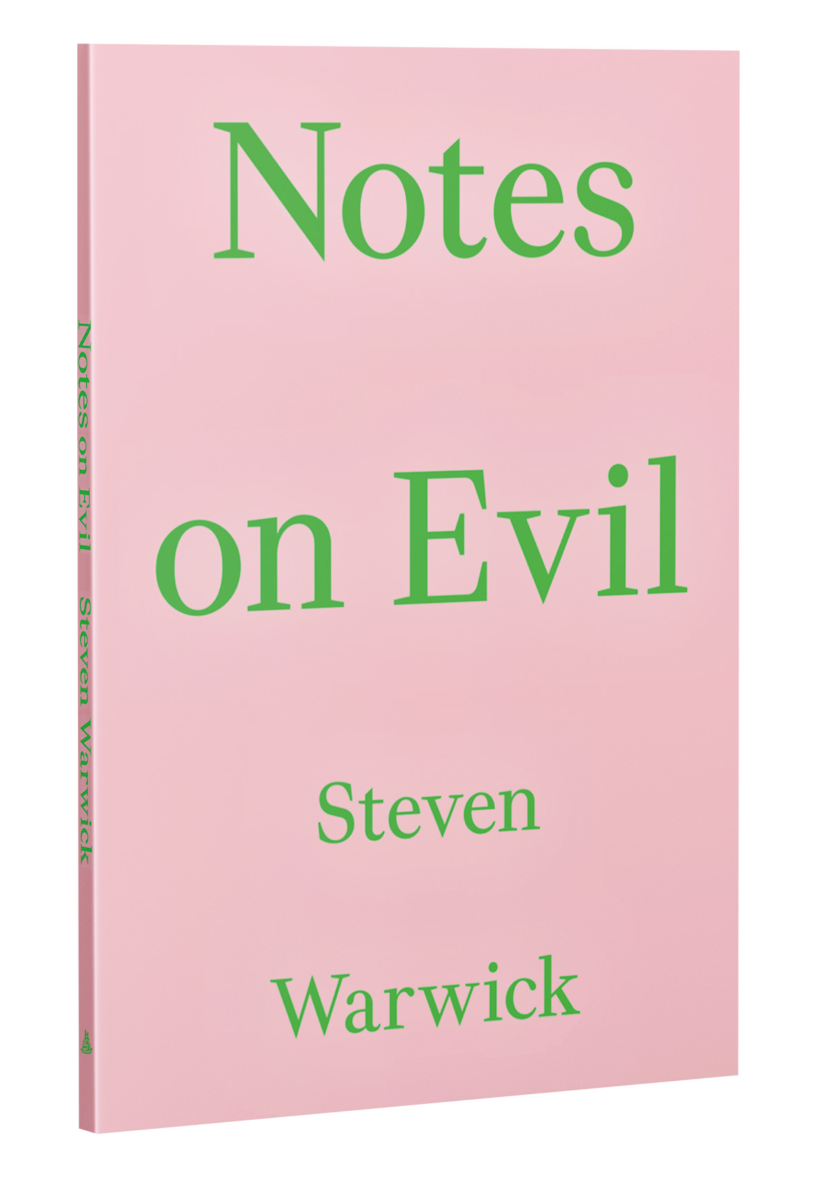 Notes On Evil One Book CMYK